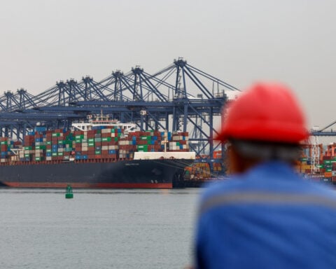 China April exports rebound strongly after sluggish March, trade surplus widens