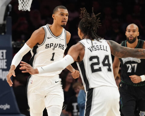 Wemby matches Kareem, Hakeem and Shaq with his superb stat line for Spurs in Game 3 win over Wolves