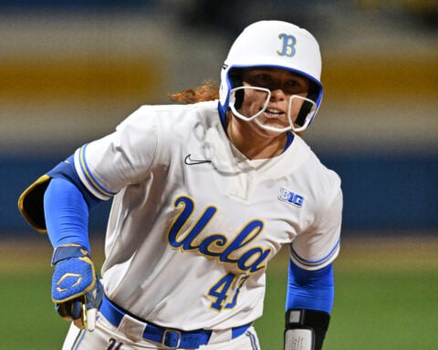 UCLA's Megan Grant sets NCAA softball record with 38th home run this season