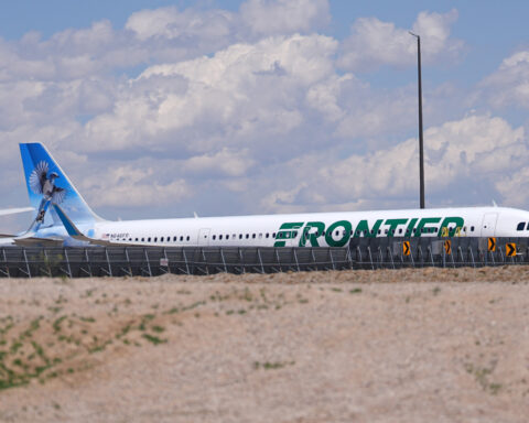 Person dies after being hit by Frontier Airlines plane that was taking off at Denver airport