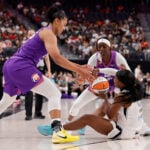 Mercury rout the Aces 99-66 to spoil Las Vegas' ring ceremony