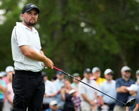 Cameron Young shoots 63 at Quail Hollow, trails Alex Fitzpatrick by 2 as he seeks 2nd straight win