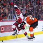 Hurricanes and Flyers head to overtime tied at 2