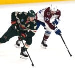 Kaprizov gets the Wild going with a goal and two assists in a 5-1 win to hand the Avs their 1st loss
