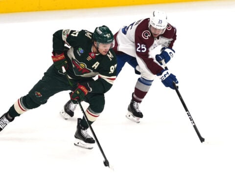 Kaprizov gets the Wild going with a goal and two assists in a 5-1 win to hand the Avs their 1st loss