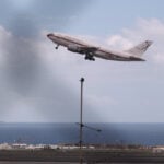Plane carrying Spanish passengers from hantavirus-stricken MV Hondius cruise ship leaves for Madrid