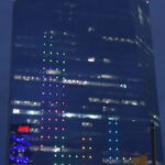 Middle schoolers light up skyscraper with original video games