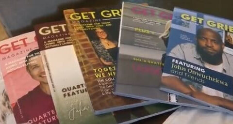 Woman used her own pain and loss to help others cope with Get Griefy Magazine