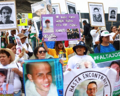 Relatives of Mexico's disappeared hold Mother's Day protest ahead of World Cup