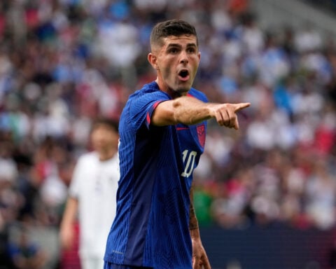 US forward Christian Pulisic misses Milan match with injury, will undergo tests on Monday