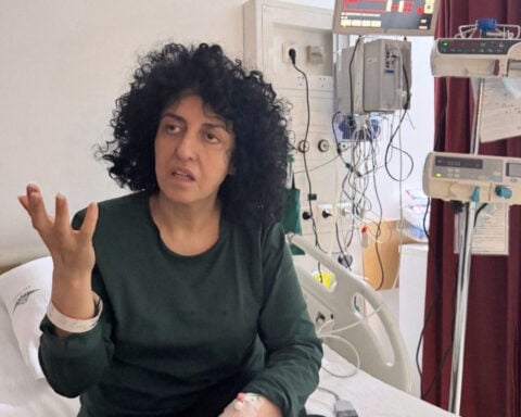Nobel laureate Narges Mohammadi is transferred to a Tehran hospital, her foundation says