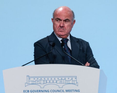 ECB's de Guindos urges prudence on rates in parting shot - FT