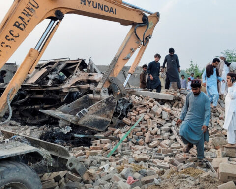 Pakistan blames Afghanistan-based militants for deadly attack on police