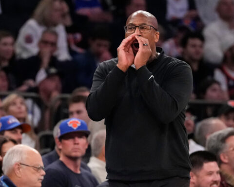 Brooms in the stands, 144 points on the board: The Knicks’ Philly takeover ends in a sweep