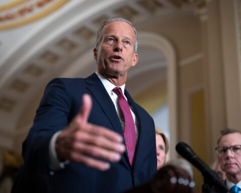 Senate Republicans move ahead with $1B for Trump's ballroom security as Democrats pledge to fight