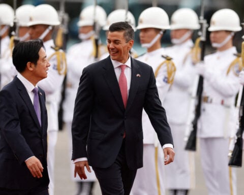 China ramps up rhetoric to attack Paraguay president's Taiwan visit
