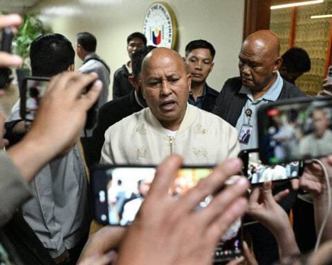 Philippines drug war enforcer urges president to not hand him over to ICC