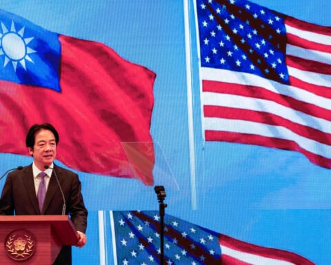 Taiwan president thanks US for help in strengthening defences