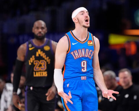 The Oklahoma City Thunder say they aren't perfect. The champs' 8-0 playoff record is spotless anyway