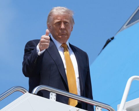 Trump downplays differences with China's Xi over Iran as he heads to Beijing for high-stakes summit