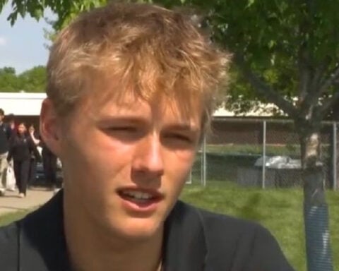 Student rescues woman from burning home