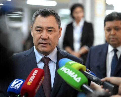 Kyrgyzstan charges ousted ex-security boss with coup plot, lawyer says