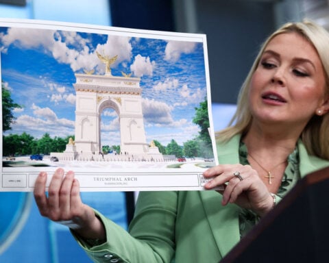 Exclusive: The FAA is evaluating risks to flights from Trump’s ‘triumphal arch’