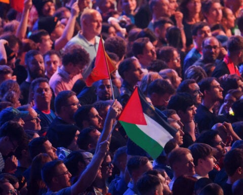 Eurovision Song Contest gets off to a tense start, overshadowed by Gaza