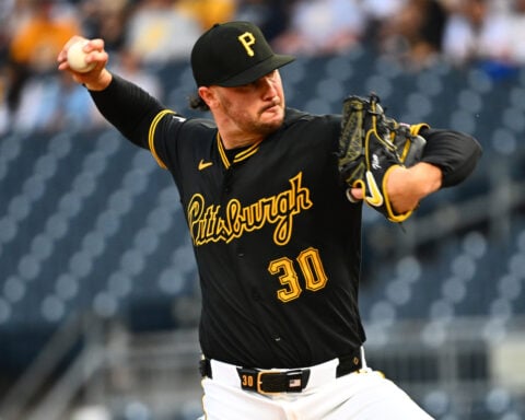 Pirates ace Paul Skenes loses no-hit bid in seventh inning against the Colorado Rockies