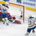 Benson breaks tie on birthday, Sabres beat Canadiens 3-2 in Game 4 to even series