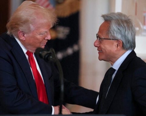 Nvidia's Jensen Huang joins Trump's China visit