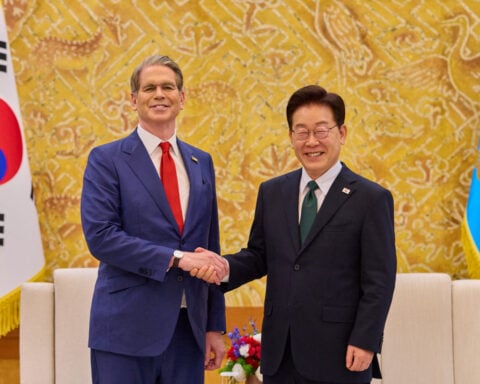 US Treasury's Bessent arrives in South Korea for trade talks with China's He ahead of leaders’ summit