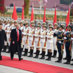 Pomp and pageantry: for Chinese officials preparing for a Trump visit, every second counts