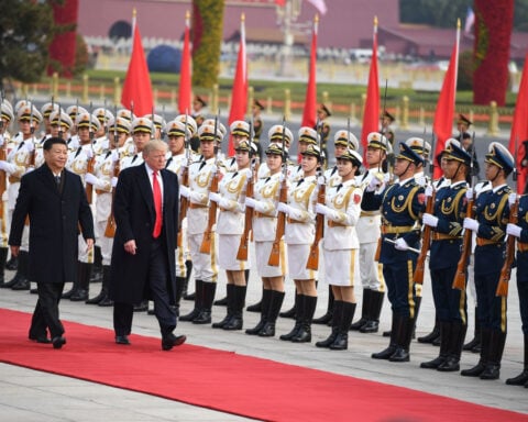 Pomp and pageantry: for Chinese officials preparing for a Trump visit, every second counts