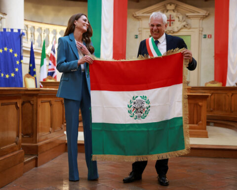 Italy says ciao to Princess Kate on her first overseas trip since illness
