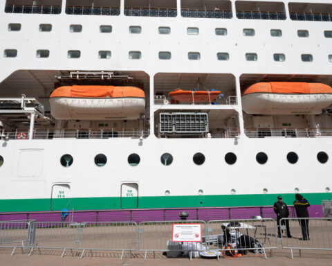 France confines more than 1,700 on British cruise ship in Bordeaux after gastroenteritis outbreak