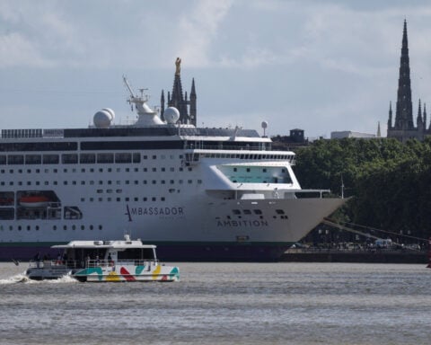 Cruise ship stopped from disembarking in France over likely stomach flu