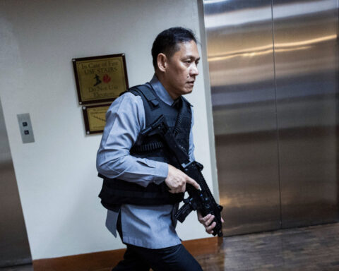 Gunshots fired in standoff at Philippine Senate over ICC suspect