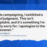 Video shows Kentucky State House candidate take campaign flyer from someone's mailbox
