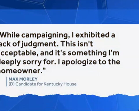 Video shows Kentucky State House candidate take campaign flyer from someone's mailbox
