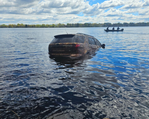 Stolen vehicle recovered from a Wisconsin lake after nearly two years underwater