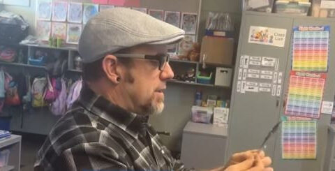 Intern teacher overcomes financial struggles to stay in the classroom
