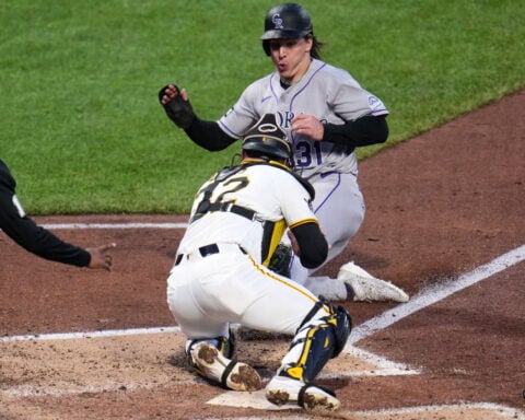 Rockies' Jake McCarthy becomes first left fielder since 2013 to record unassisted double play