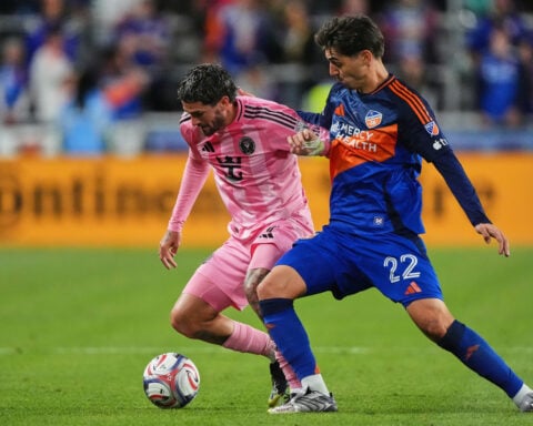 Messi has 2 goals and an assist as Inter Miami rallies for 5-3 victory over Cincinnati