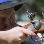 Muskets like those from 1776 are mostly exempt from today’s gun laws