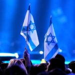 A Vienna cafe offers a welcome for Israel supporters as tensions brew at the Eurovision Song Contest