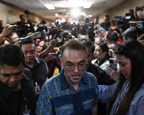 Philippine politician wanted by ICC makes 'escape' after Senate chaos