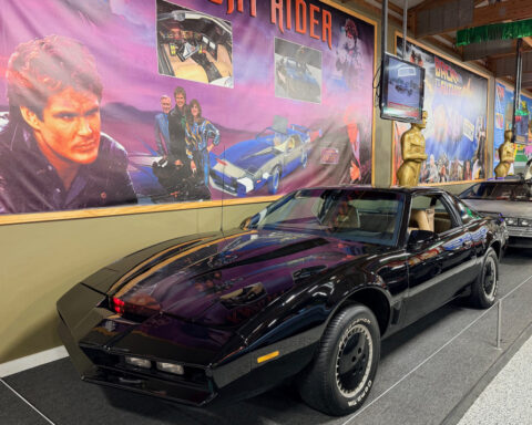 Museum's 'Knight Rider' replica car got a speeding ticket. It hasn't gone anywhere in years