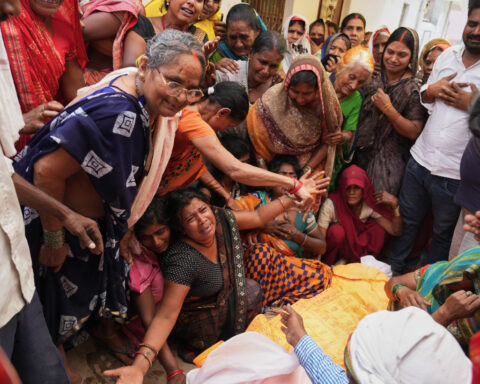 Dust storms and lightning kill at least 96 people in northern India
