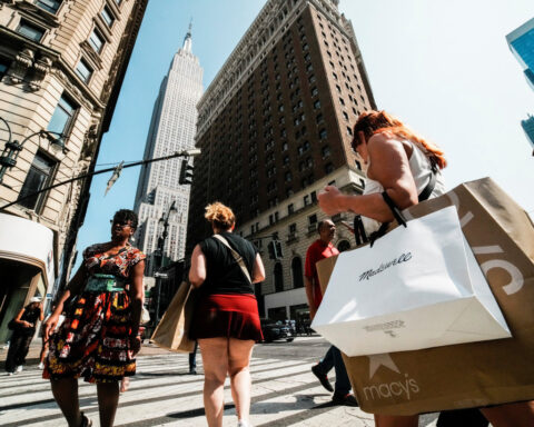 Tax refunds help to lift US retail sales; drag from rising inflation looms